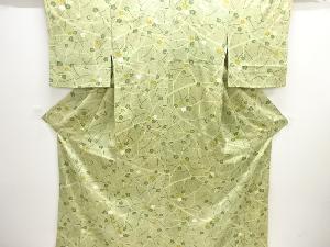 枝梅模様小紋着物